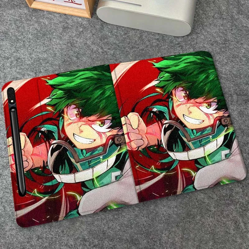 

My Hero Academia Luxury Art For Samsung Galaxy Tab S9 S10 S6 S7 S8 FE Plus Lite Inch Foldable Cover Tablet Case