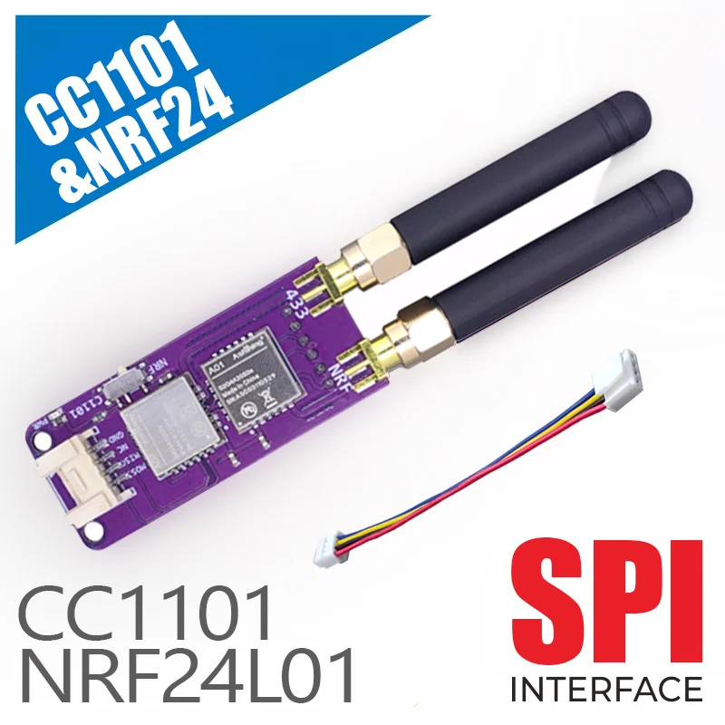 

M5Stack StickC Plus2 CC1101 NRF24L01