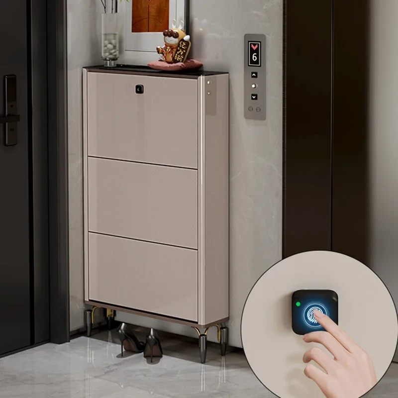 Nordic Simplicity Ultra-thin Shoe Cabinet Hallway Auvents Modern Flip Shoe Cabinet Household Zapateros Home Furniture