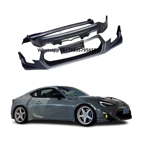 

T Style High Quality New for GT86 Body Kits Front Lip Rear Diffuser Side Skirts Bumper Upgrade Perfect Fit Kits