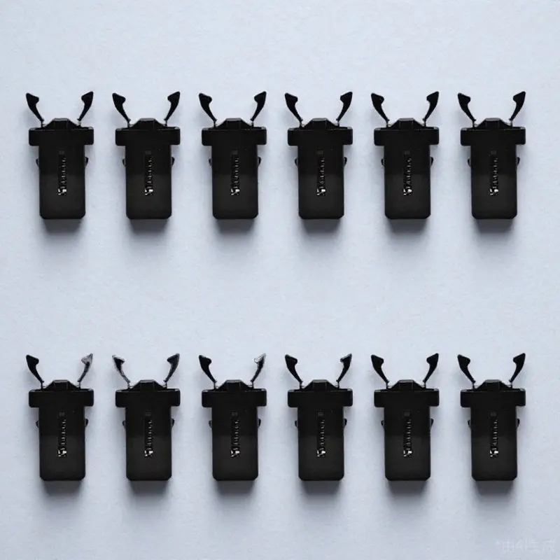 24 Pcs Universal Lock For Trash Can Garbage Bin Clip Waste Latch and Kitchen Fastener