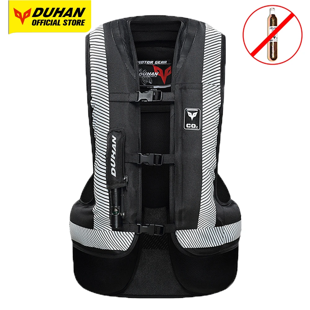 DUHAN Neck DPS Airbag Reflective Motocross Jackets Anti Drop Motorcycle Airbag Vest Adjustable Motorcycle Airbag Suit