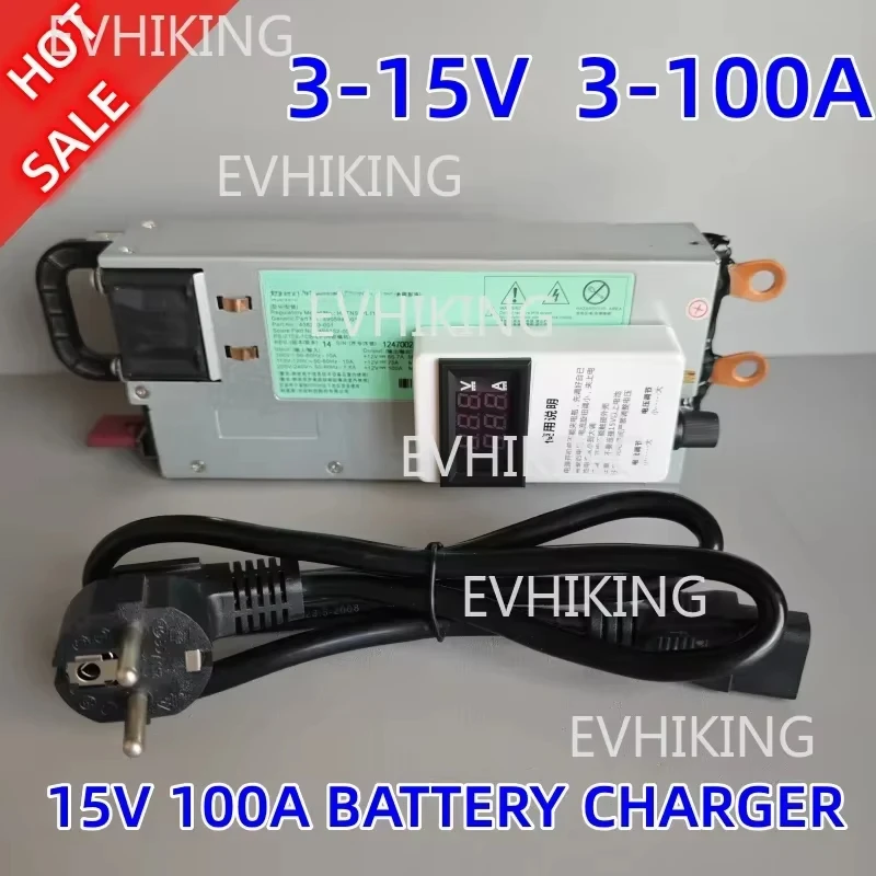 3-15V 3-100A 12V 100A 80A Adjustable Charger 14.6V 200A 12.6v 50A 30A Lithium Polymer For Lithium Ion Battery Lead Acid Battery