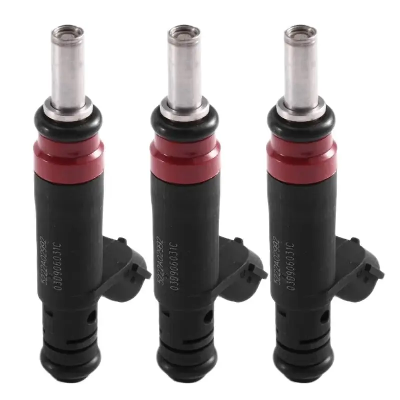 A99F-3Pcs 03D906031C Fuel Injector For VW POLO 9N FABIA 1.2