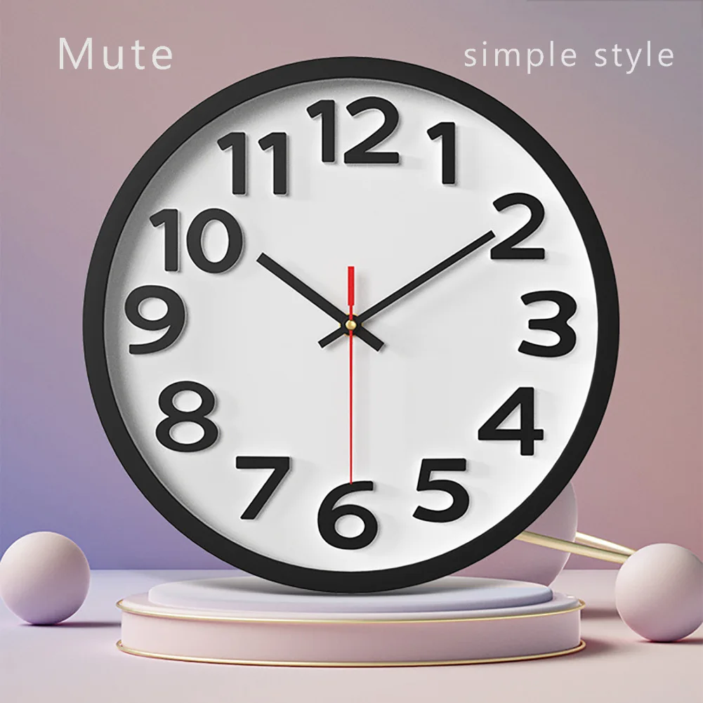 Why the 12-Inch Round Farmhouse Wall Clock Is the Perfect Timepiece for Modern Living Spaces