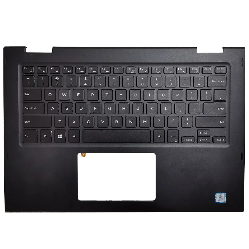 For Dell Inspiron 13 5368 5378 JCHV0 0JCHV0 Laptop Palmrest Upper Case US Backlit keyboard