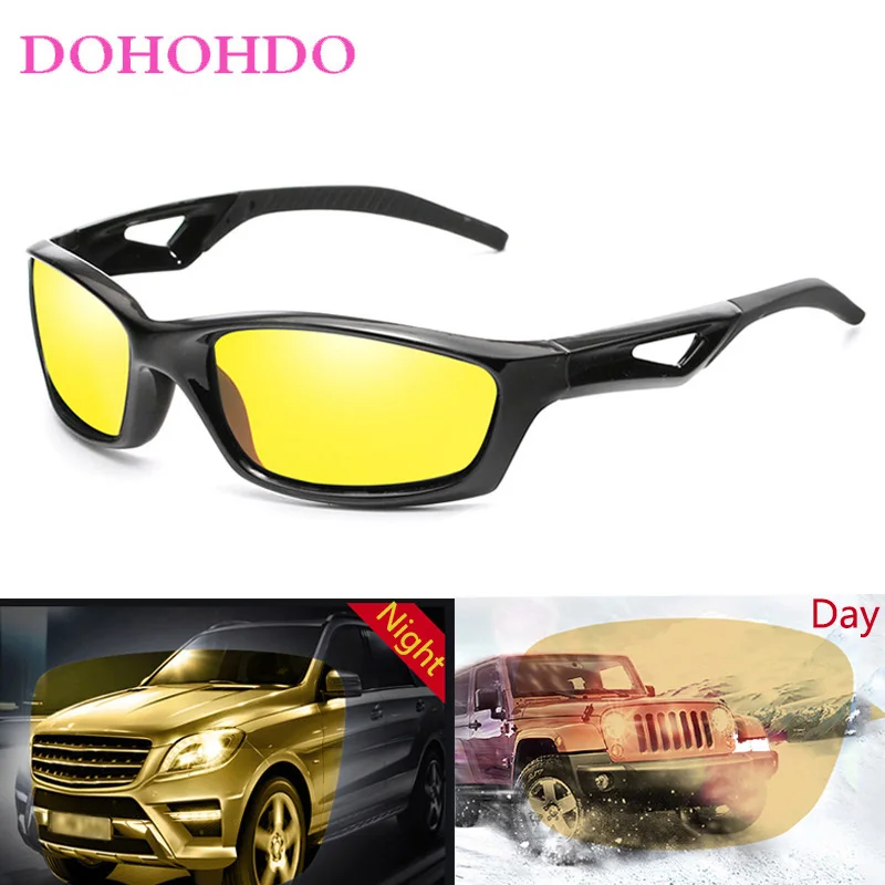 

Vintage Brand Designer Anti-glare Classic Polarized Sunglasses Car Driver Night Vision Glasses Man Woman Driving Goggles UV400