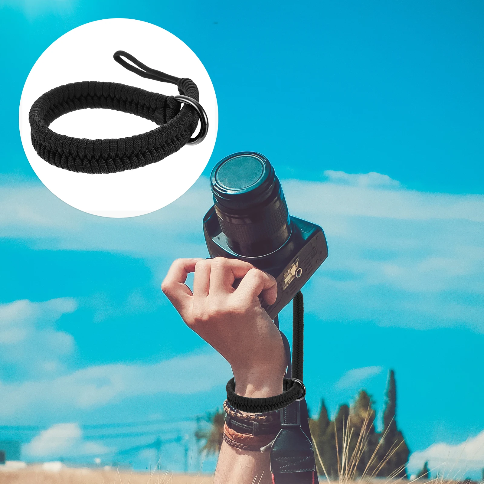 

Adjustable Camera Wrist Strap For Dslr Mirrorless Anti-Theft Safety Hand Strap Quick Release For Camcorders Telescopes