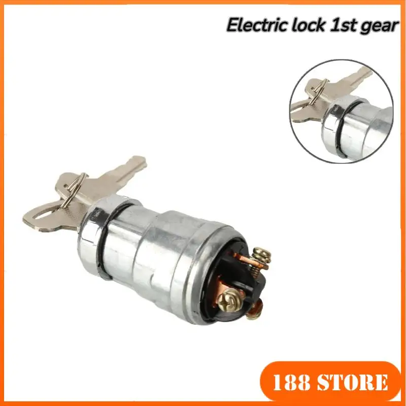 

Universal Ignition Switch with 2 Iron Keys – Compatible with Automobiles Tractors Forklifts & Engineering Vehicles