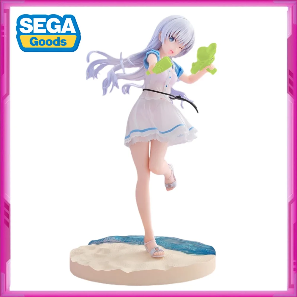 

Original SEGA Summer Pockets Naruse Shiroha PVC Anime Figures Action Figure Model Toys Christmas Gift