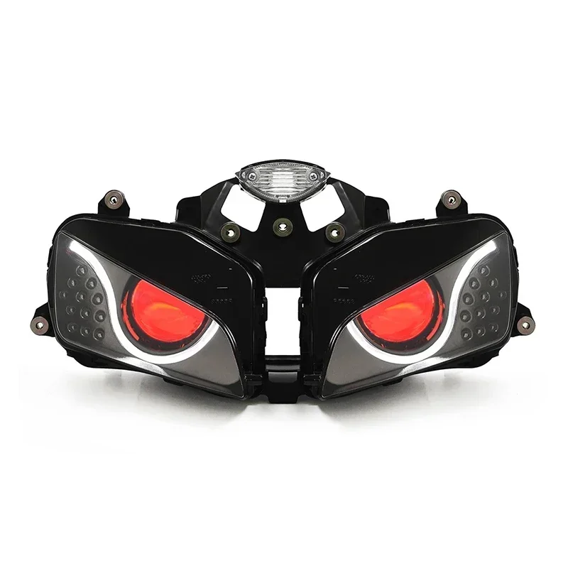 

2025 Hot Sell Fit for Honda CBR600RR 2003-2006 LED Optical Fiber Headlight Assembly Motorcycle Headlight