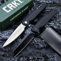 Folding CR 3801 3802K 8Cr13Mov Blade G10 Handle Matthew Assisted Flipper Knife With Clip EDC Cutting Knives Self Defense Tools