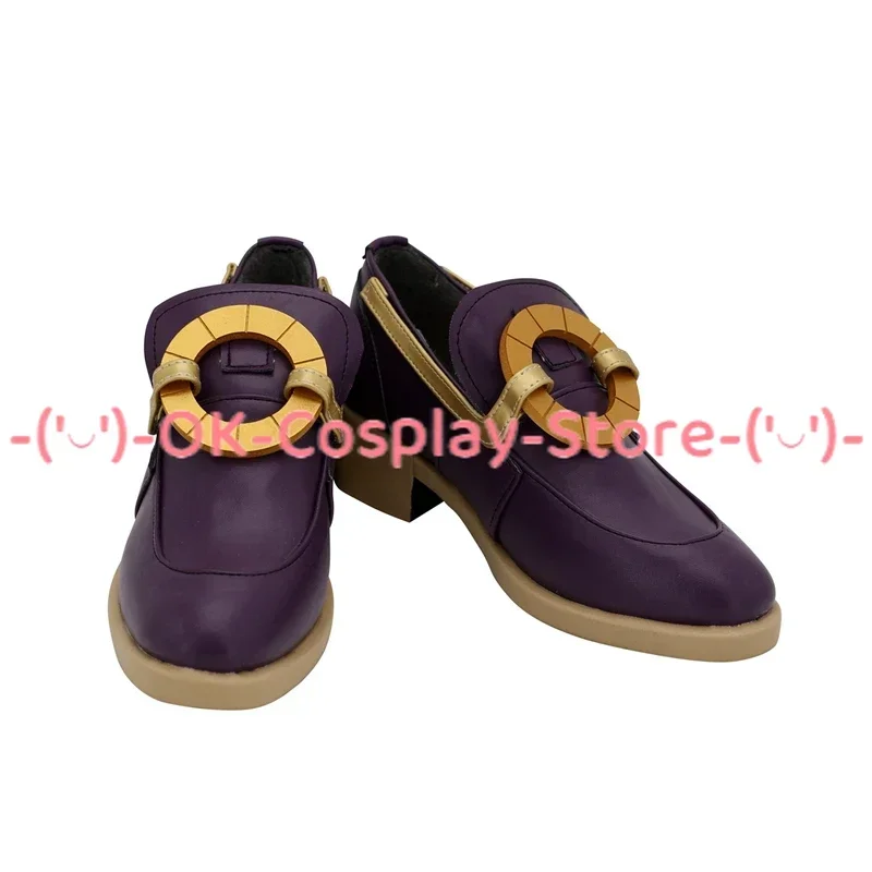 Anime Le bizzarre avventure di JoJo Narancia Ghirga Scarpe Cosplay Scarpe in pelle PU Cosplay Prop Halloween Boot Custom Made