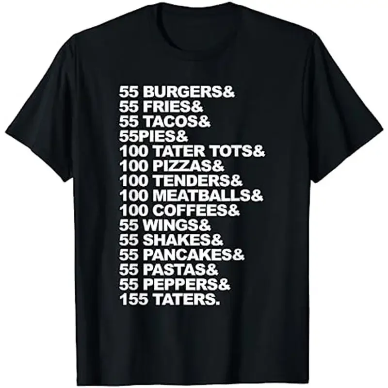 55 Burgers 55 Fries I Think You Should Leave T Shirt