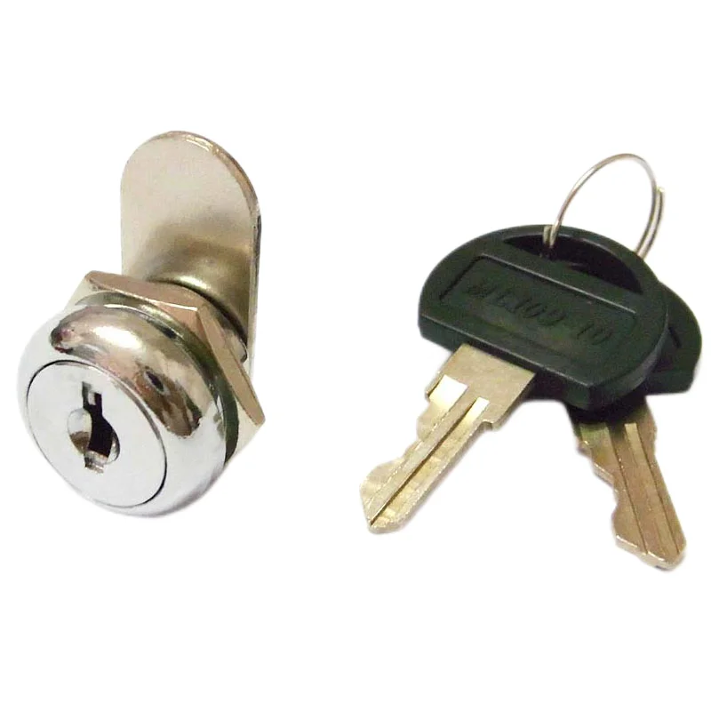ML109-10 Small Mailbox Lock Acrylic Display Small Cabinet Door Cam Locks 19*10MM Small Furniture Cabinet Can Lock 1 PC