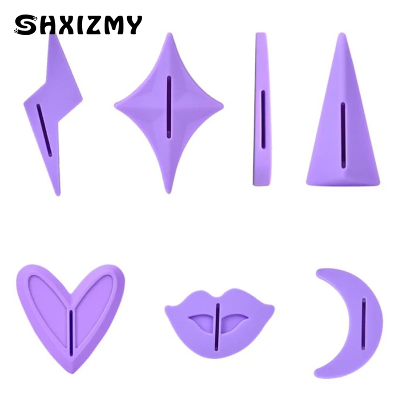 9Pcs Bikini Privates Shaving Stencil Set Female Pubic Hair Trimmer Shaver