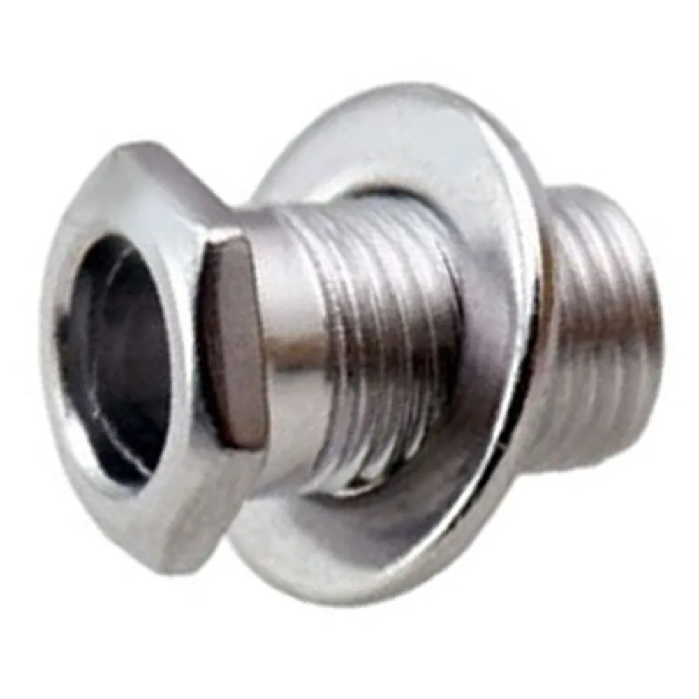 Replacement Hex Threaded Bushing Ferrules and Mounting Screws for Guitar Tuner Machine Heads with Sealed Gears