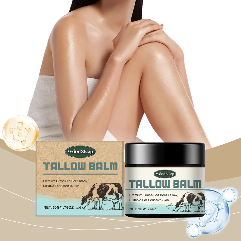 

Tallow Body Balm - Deep Moisturizing Cream For Dry Skin, Long-Lasting Hydration, Nourishing & Non-Greasy Formula