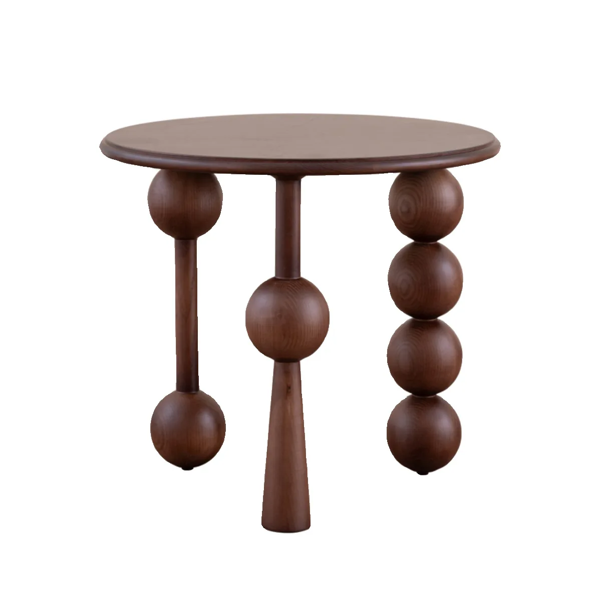 

Medieval, side table, solid wood, small round table, design, coffee table, French, vintage
