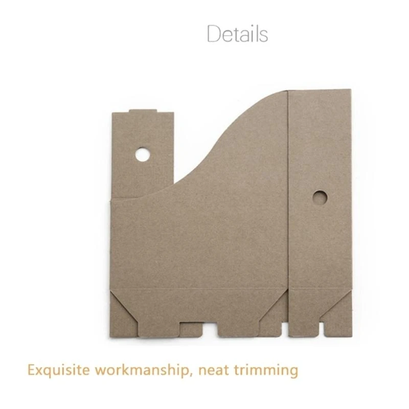 Document Storage Box Holders Kraft Paper File Folder Magazine Divider K92C