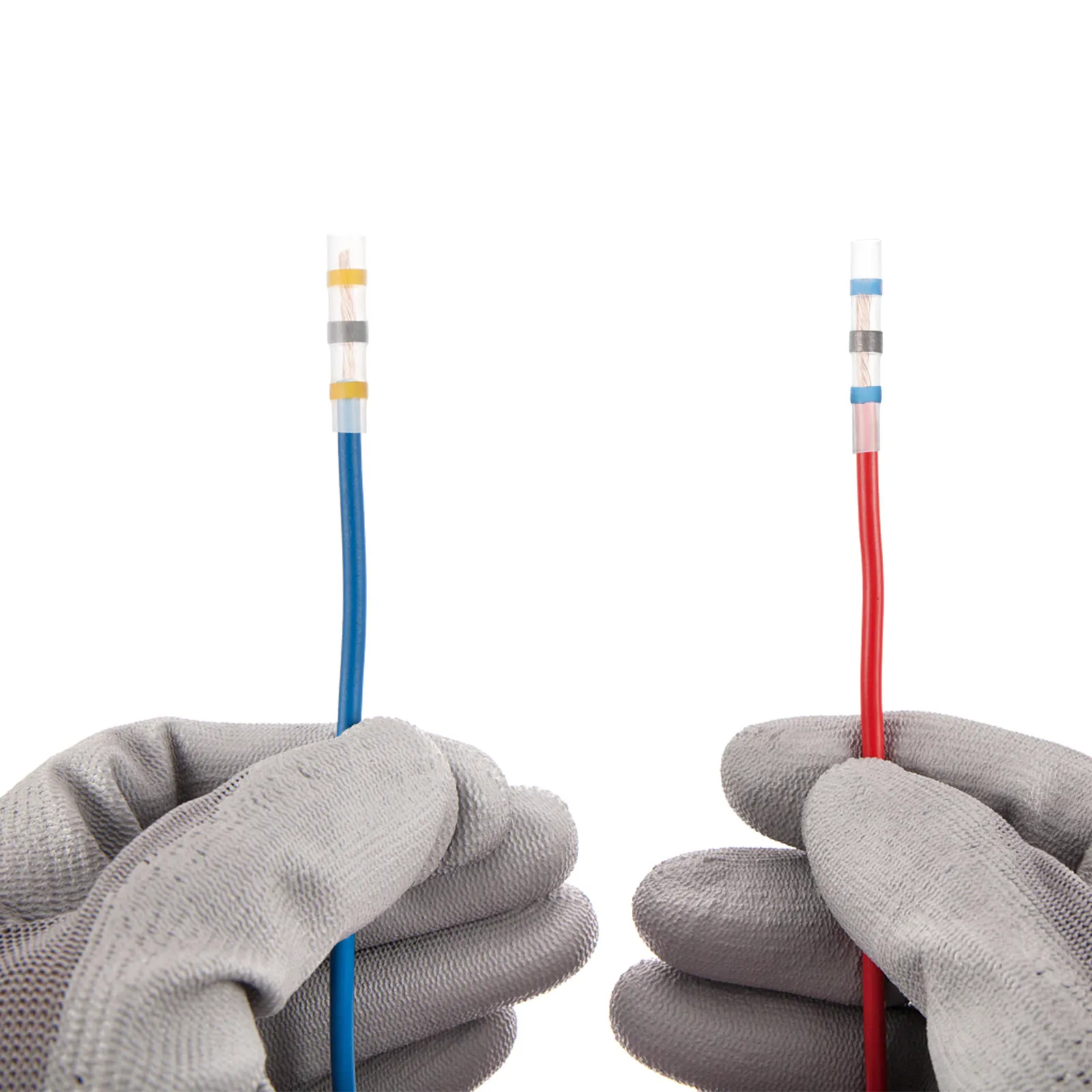 150Pcs Heat Shrink Wire Connectors Solder Seal Butt Splice Required Precision Strip Insert Waterproof Electrical