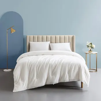 %100 Dut İpek Klima Yorganı Tartımı yaklaşık 3 Pound, 200*230cm Beyaz