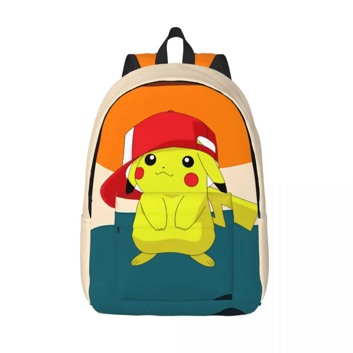 

Back To School Gift Popular Anime Sturdy Shoulder Book Pack Pikachu Dual-Use Boys Knapsack Campus