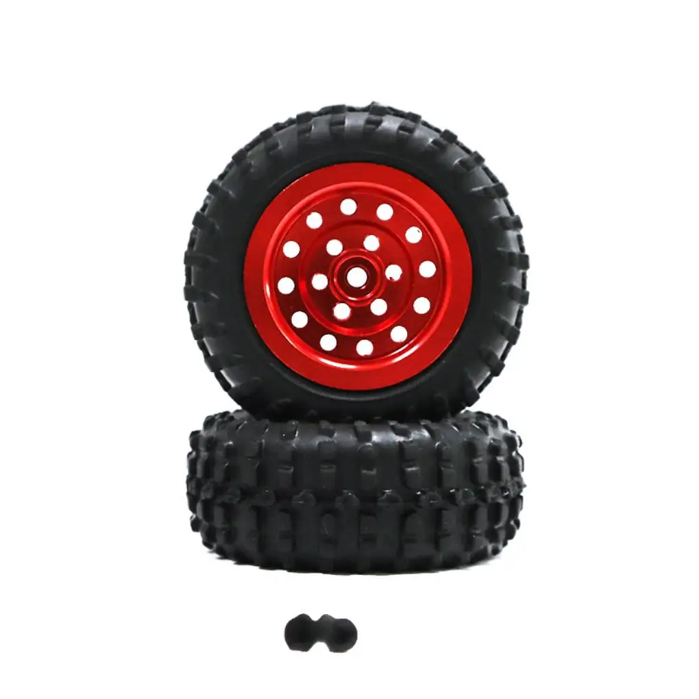 

2piece Plastic 1/10 Wheel Rims Tyre For WPL D12 RC Car Part RC Car Accessories Replacement Parts RC Upgrade Part