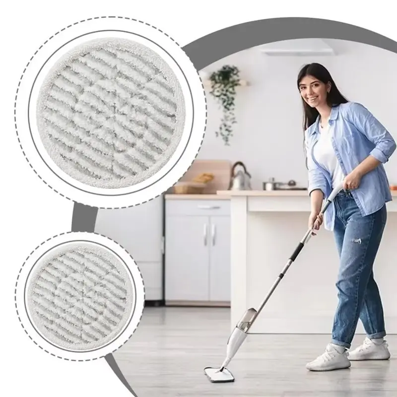 【FAMILY GATHERING】6PCS For Shark S7001 S8201 S7000 S8001 Series Steam Mop Replacement Pads Microfiber Highly Absorbent Squeeze T