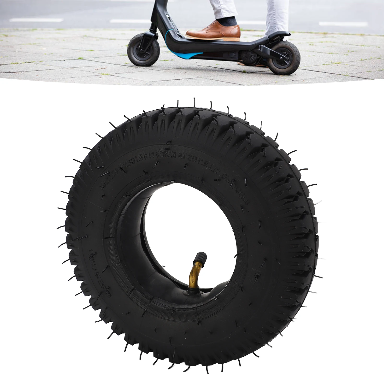 

Electric Scooter Tire and Inner Tube Rubber Electric Scooter Thickened Tire with Inner Tube