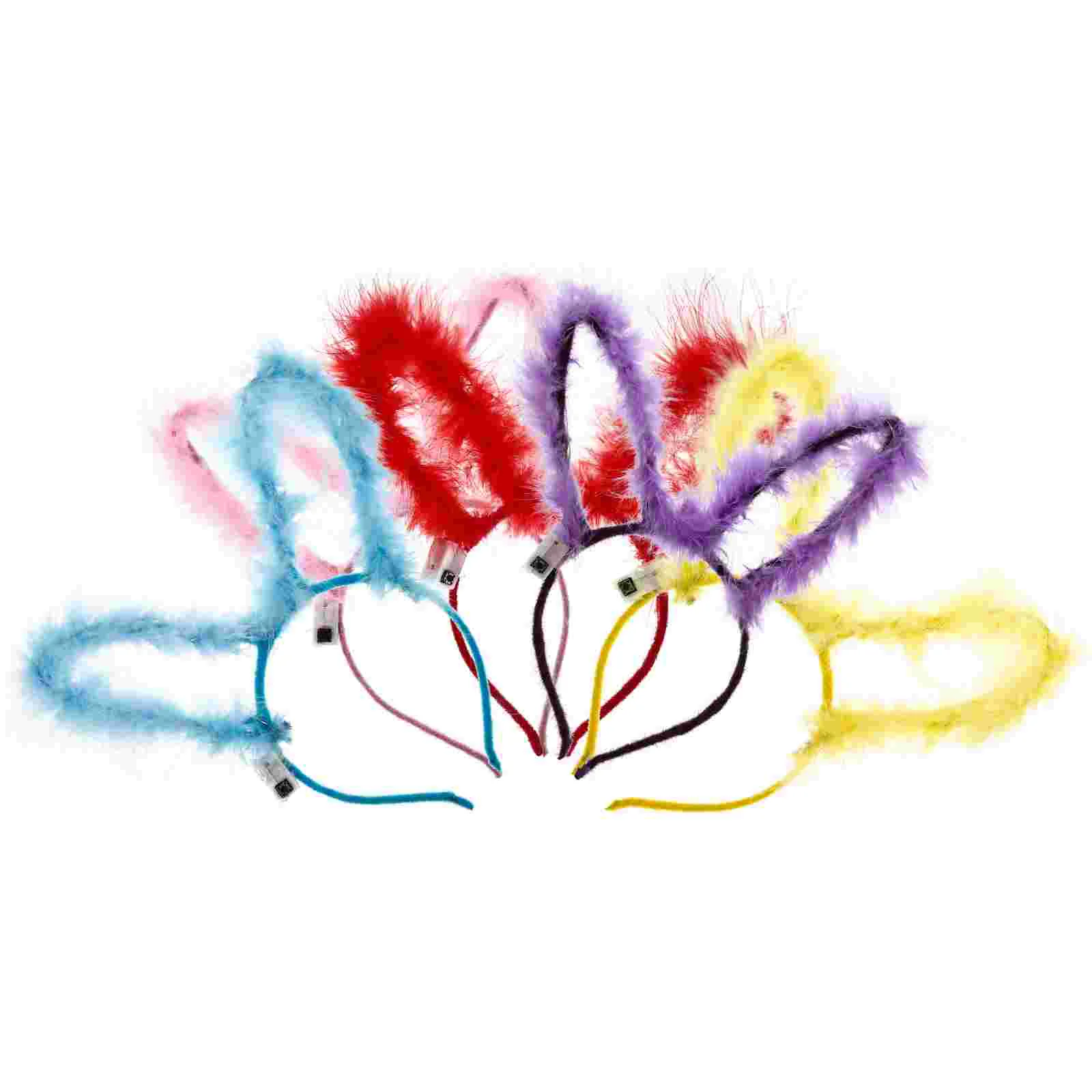 

Bunny Ear Headband Rabbit Ears Hairband Hairbands Lovely Decors Cosplay Props Accessories Party Plush