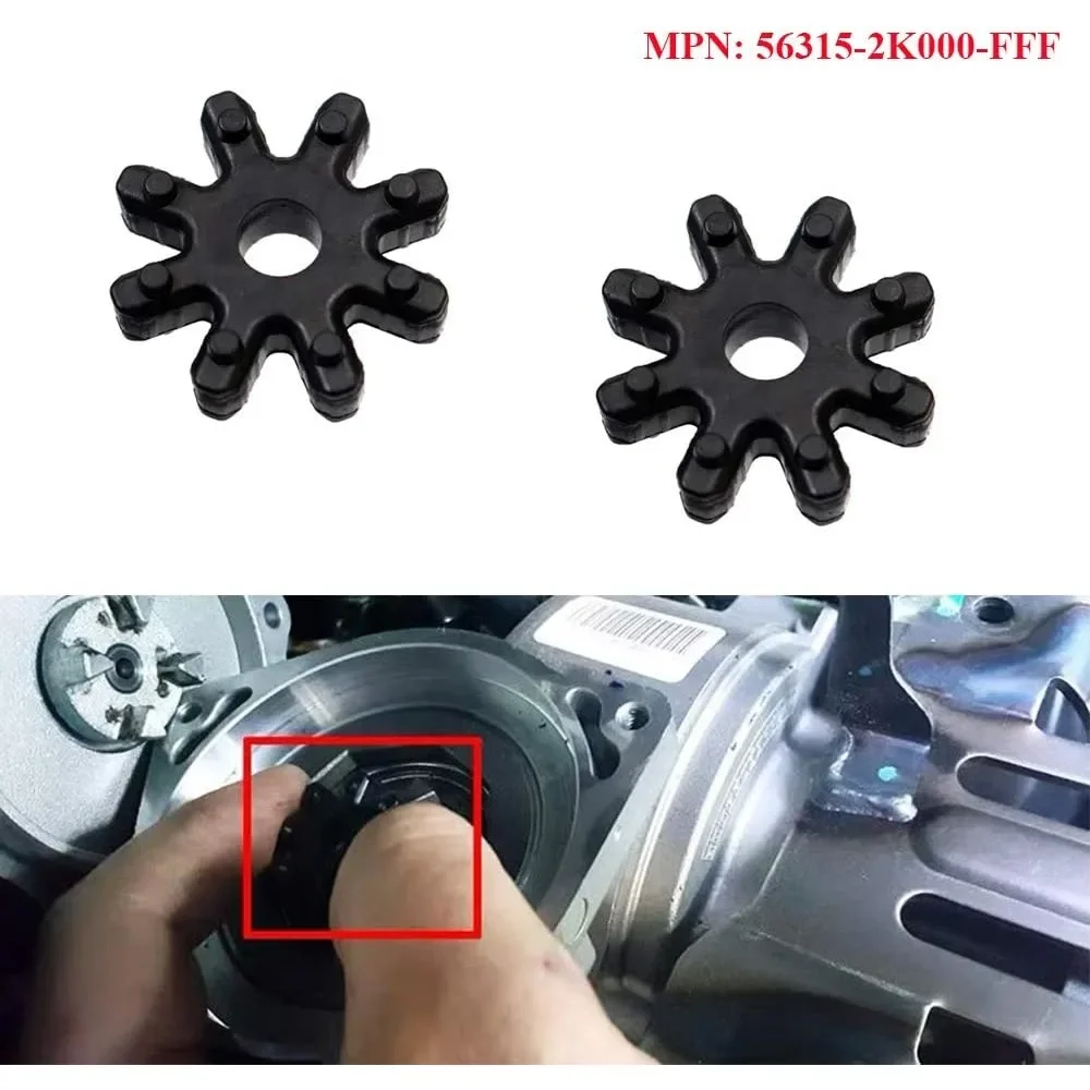 

10 шт. гибкая муфта двигателя рулевой колонки для Hyundai Sonata Elantra Santa Fe Azera Veloster Kia Soul Optima 563152K000FFF