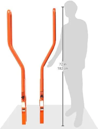 Fall Protection 10800 Safe-T Ladder Extension System , Orange