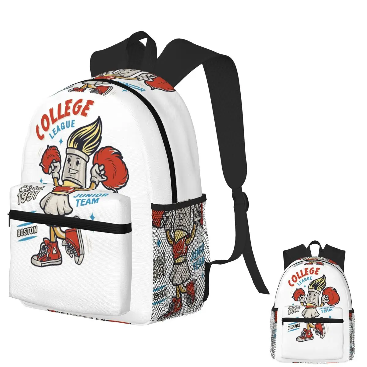 

Pep Squad Spirit Student Backpack School Bag Hiking Travel Daypack for Boys Girls Fashion Bookbag Shoulder Bags