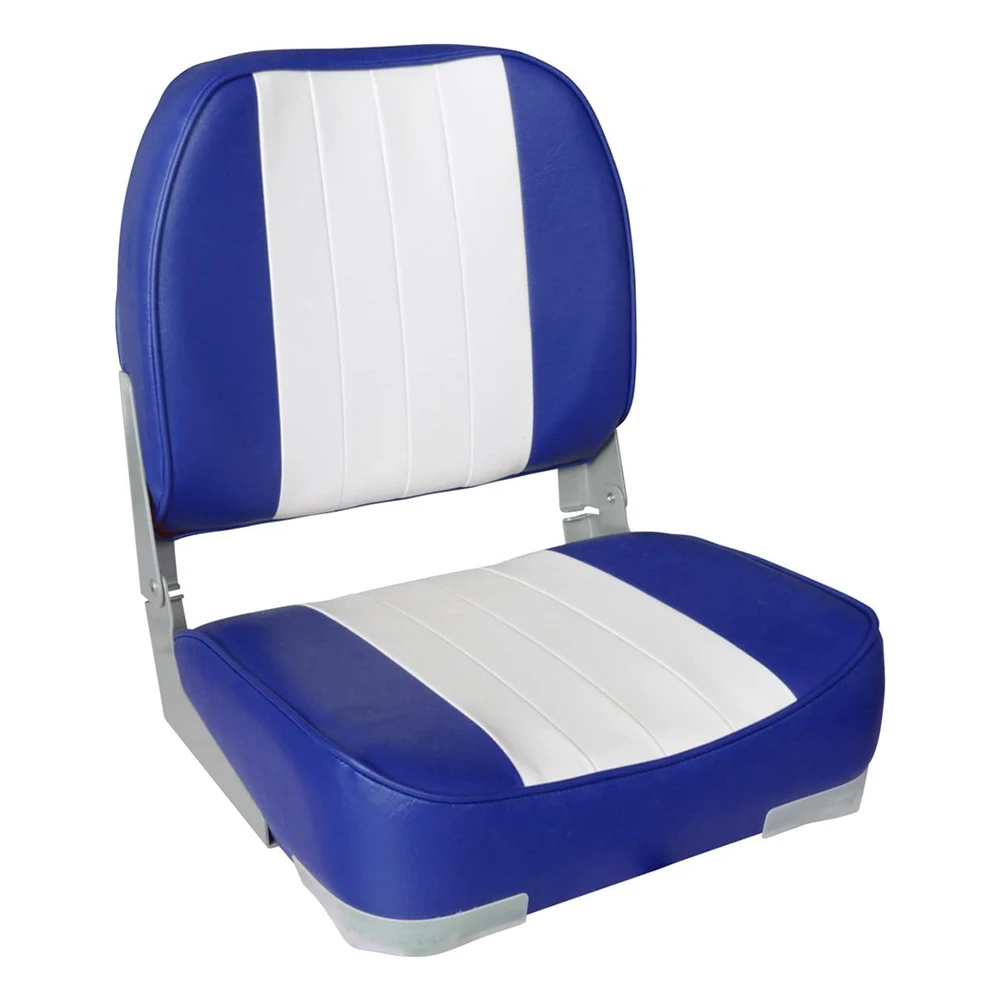 Marine Supplier Soft Fishing Helm Seats Foldable Jet Boat Seat Low Back Brown Racing Boat Seats for Yacht Speed Ship 2025