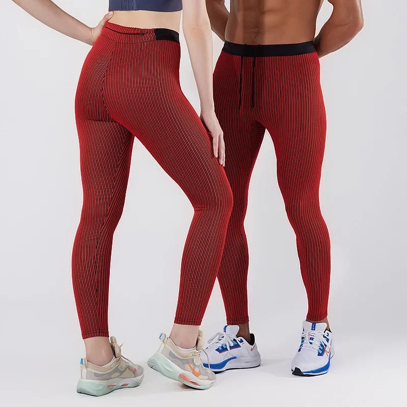 Männer Marathon lauf Training Kompression shose schnell trocknende Strumpfhose Sport für Frauen Leggings Fitness Fitness männliche Hüftgurt Tasche