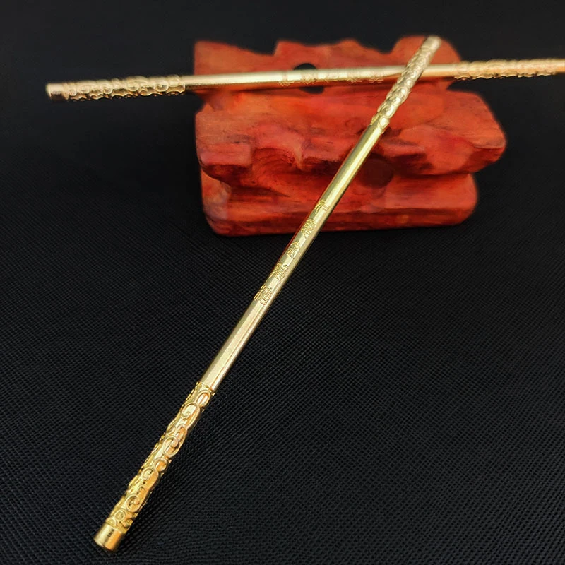 Metal Black Myth WuKong Game Stretching Ruyi Golden Cudgel Sun Wukong Monkey King Weapon Peripherals Festival Gamer Gifts Toys