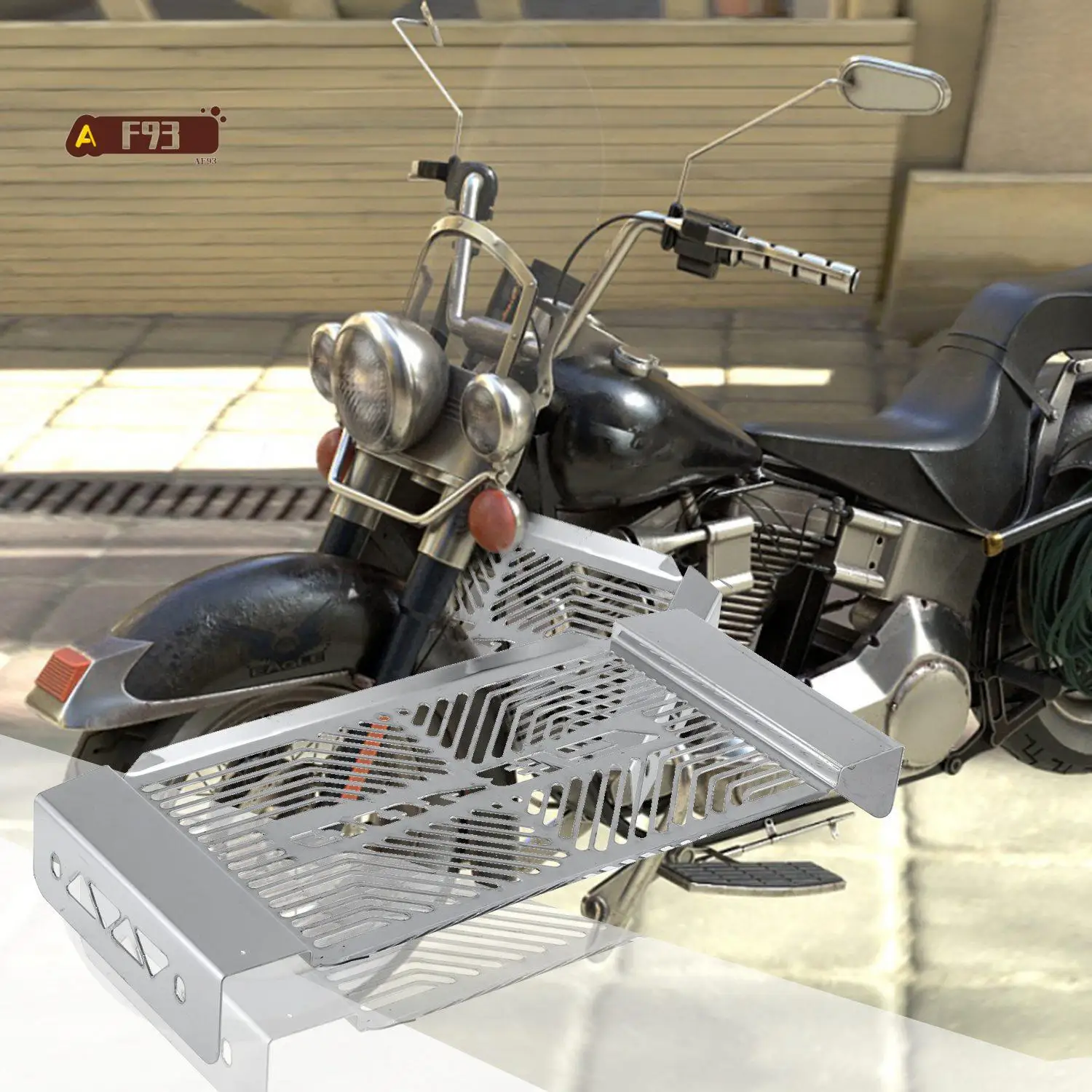 AF93-cubierta de rejilla protectora para radiador de motor de motocicleta, accesorios para motocicleta Honda Cb400 Sf Cb400sf Cb400 Vtec 1992-2010