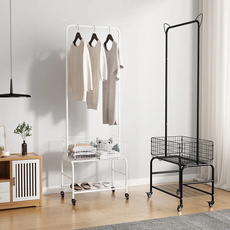 Storage Standing Coat Rack Simple Indoor Cheap Modern Organizer Hotel Coat Racks Open Space Saving Porte Manteau Home Furniture