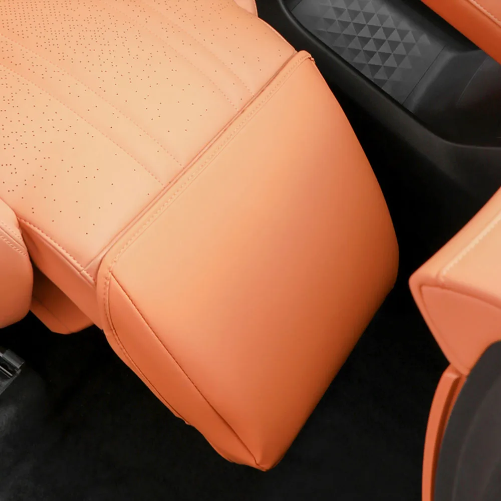 

For Changan Deepal S07 Passenger Electric Footrest Protective Cover Car Modification Supplies Original Car Color Leather Cover