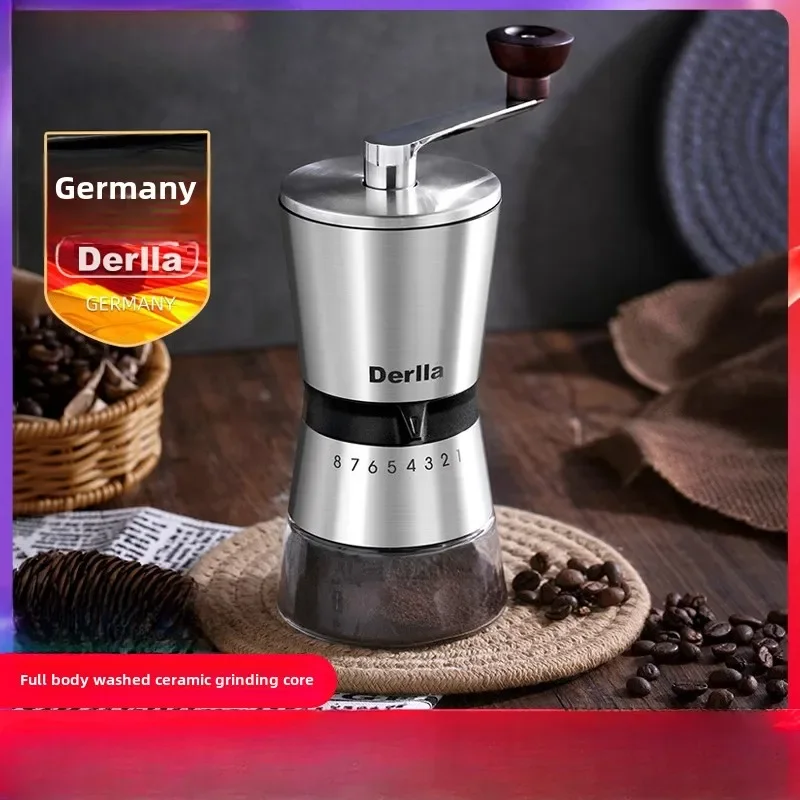 Coffee bean grinder hand grinder coffee machine hand crank bean grinder manual utensils