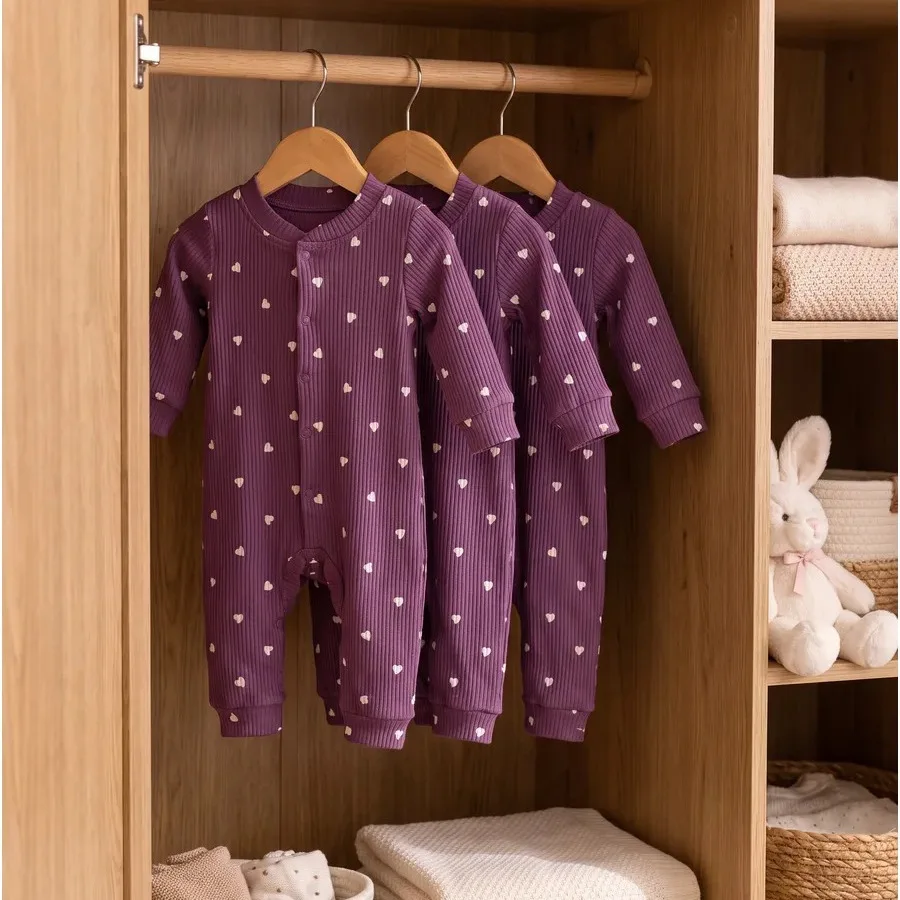 2026 Infant Clothes Spring Autumn A Class Cotton Boys Girls Baby Crawler Seamless Fall Long Sleeve Infant Jumpsuit