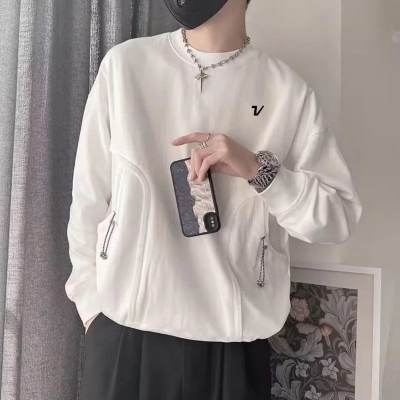 New autumn men's golf sport shirt casual long-sleeved t-shirt top - fashionable men's clothing accessory - men's golf outfit
