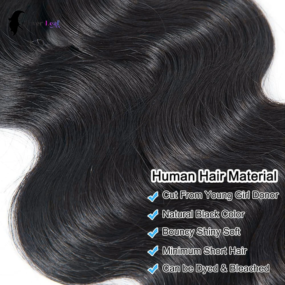 14Inch 16Inch 18Inch Body Wave Human Hair Bundles Brazilian Remy Hair Extensions Natural Black Hair Weave Bundles