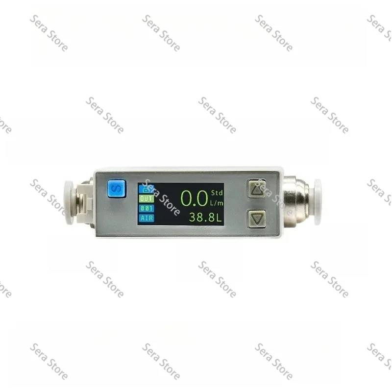 Thermal gas mass flow meter, oxygen compressed air AFM07 replaces SMC PFM7
