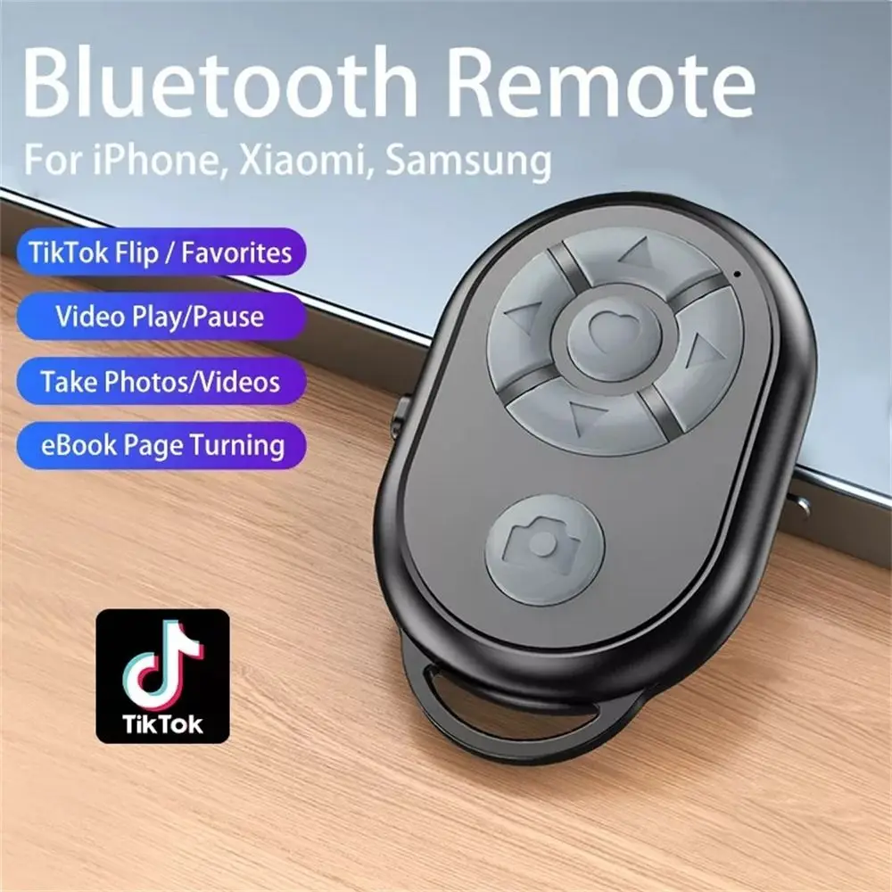 

Bluetooth Self-Timer Wireless Bluetooth Remote Bluetooth Camera Controller Selfie Stick Controller Camera Video Controller