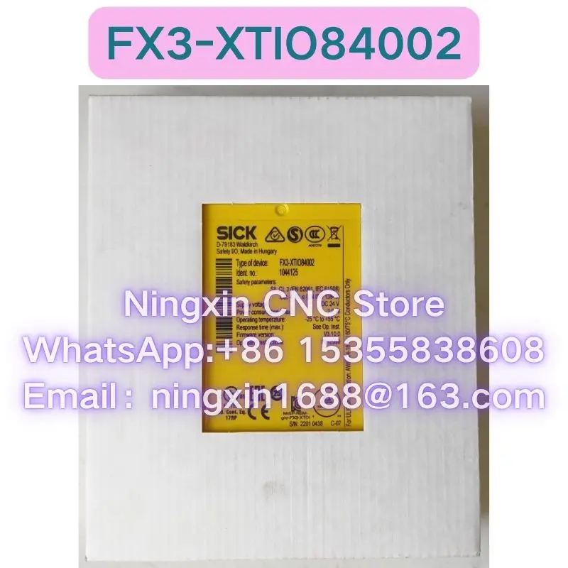 

Совершенно новое оригинальное реле безопасности FX3-XTIO84002 FX3-MPL000001 Быстрая доставка