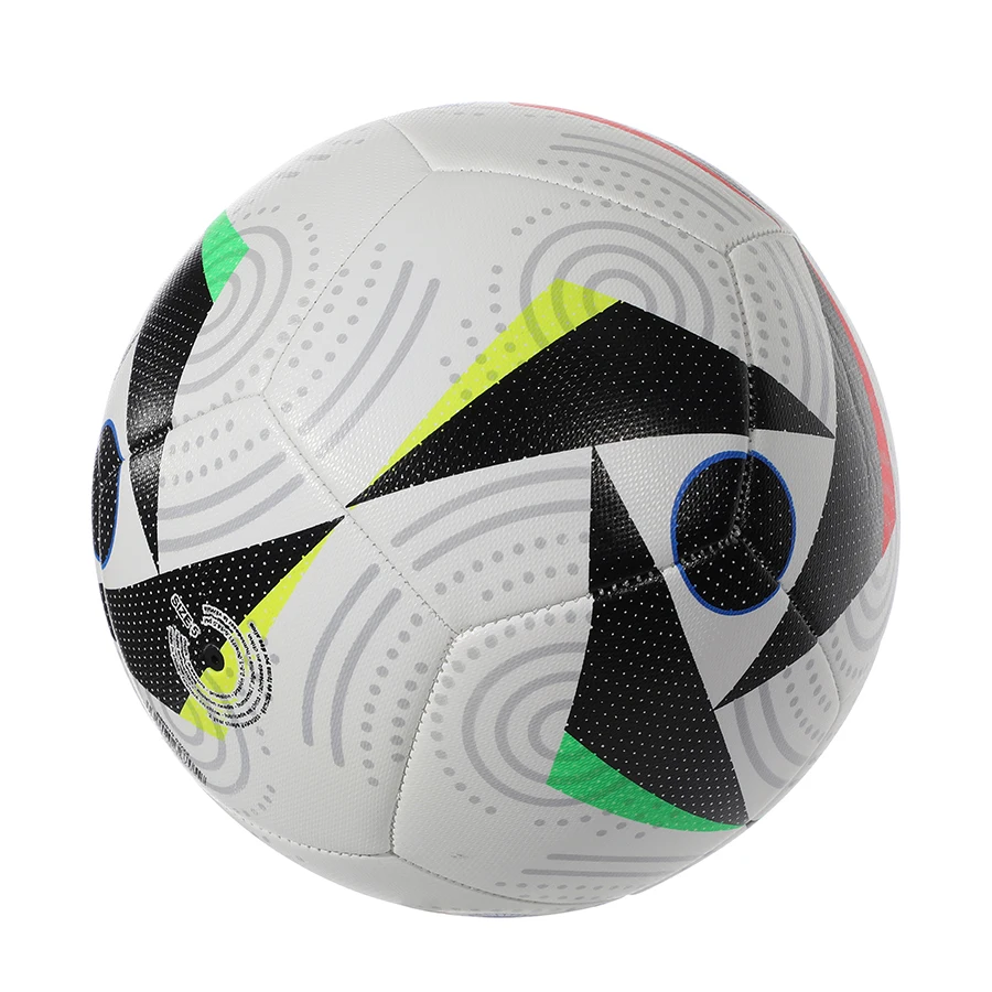 Pallone da calcio 2024 Formato professionale 5 PU morbido di alta qualità Sport all'aria aperta Lega di allenamento di calcio Partita futbol