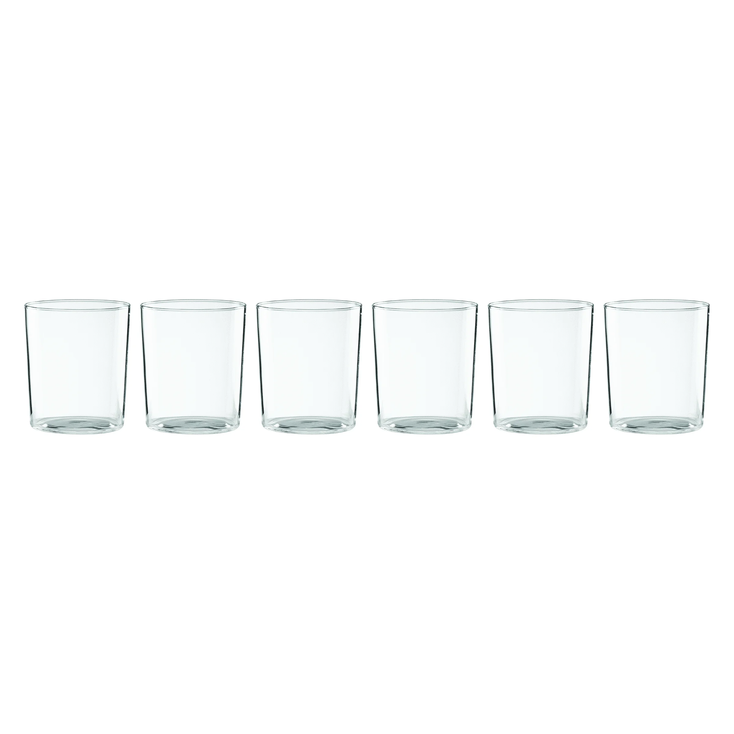 

Entertain 365 16 oz Stackables Clear Tall Glasses (Set of 6)