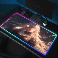 Mouse Pad Gamer 900x400 Desk Mat Pc Gamer Girl Computer Accesorios Gaming Mousepad Kawaii Computer Desk Table Games Office Mats
